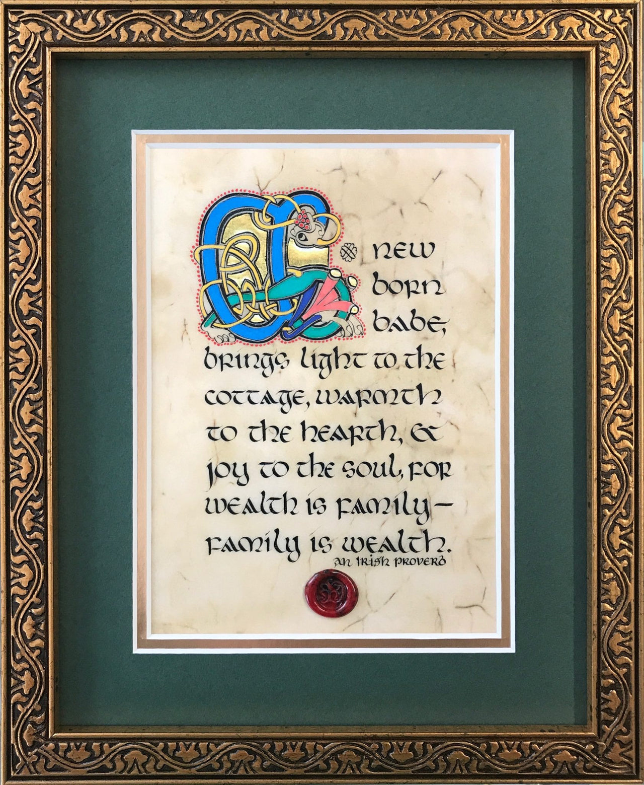 Baby Blessing Print