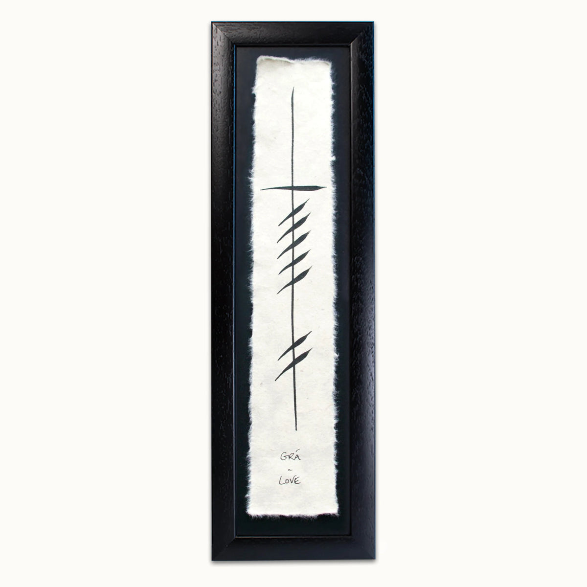 Ogham Love Sign - Long