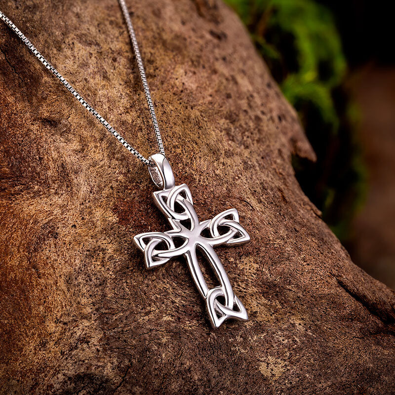 Silver Celtic Cross